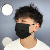 カラー不織布マスク5色（50枚入）個包装、人気の不織布カラーマスクおすすめ色付き不織布マスク