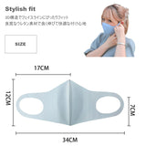 冷感マスク接触冷感人気の3D立体洗える大人用おすすめマスク(3枚入り）重春堂