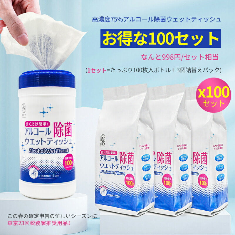送料無料 業務用 アルコールウェットティッシュ 除菌 ウェットティッシュ アルコール除菌ウェットティッシュ – Juushundo